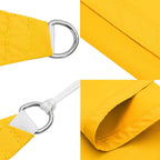 Sonnensegel Oxford-Gewebe Quadratisch 4x4 m Gelb