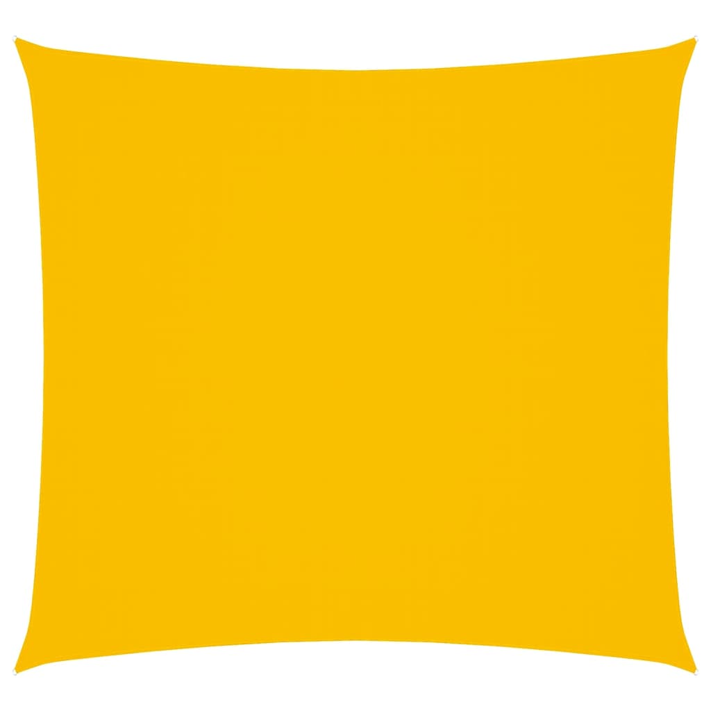 Sonnensegel Oxford-Gewebe Quadratisch 5x5 m Gelb