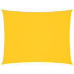 Sonnensegel Oxford-Gewebe Rechteckig 3x4,5 m Gelb