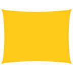 Sonnensegel Oxford-Gewebe Rechteckig 5x6 m Gelb