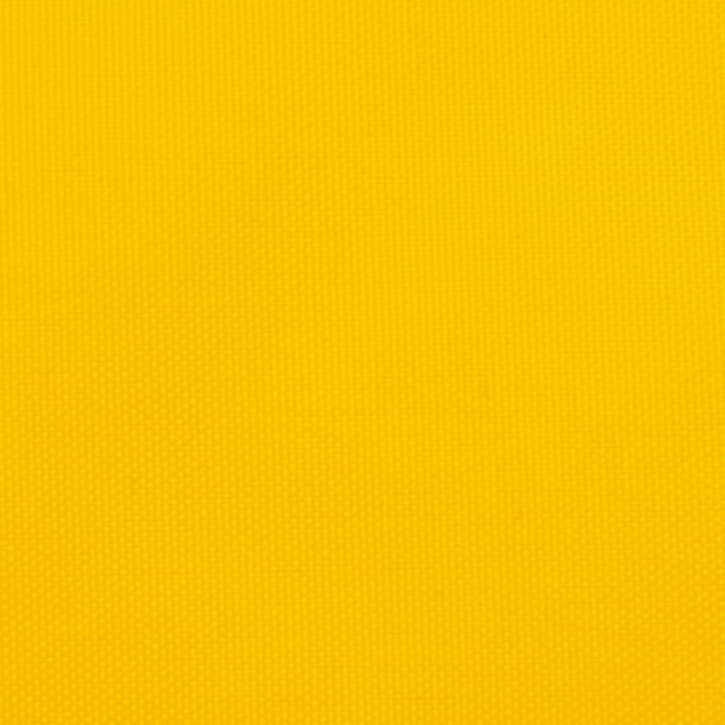 Sonnensegel Oxford-Gewebe Dreieckig 2,5x2,5x3,5 m Gelb