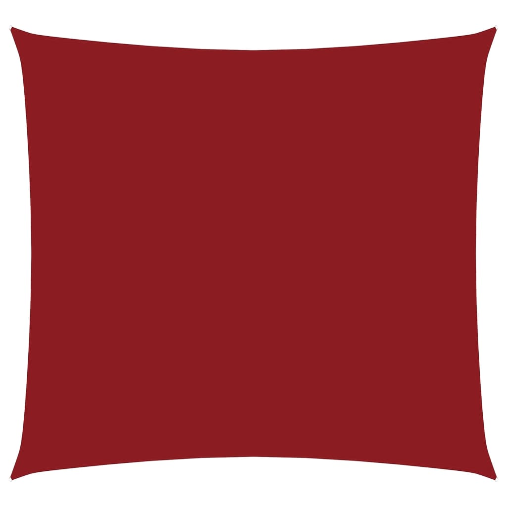 Sonnensegel Oxford-Gewebe Quadratisch 4,5x4,5 m Rot