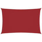 Sonnensegel Oxford-Gewebe Rechteckig 5x8 m Rot