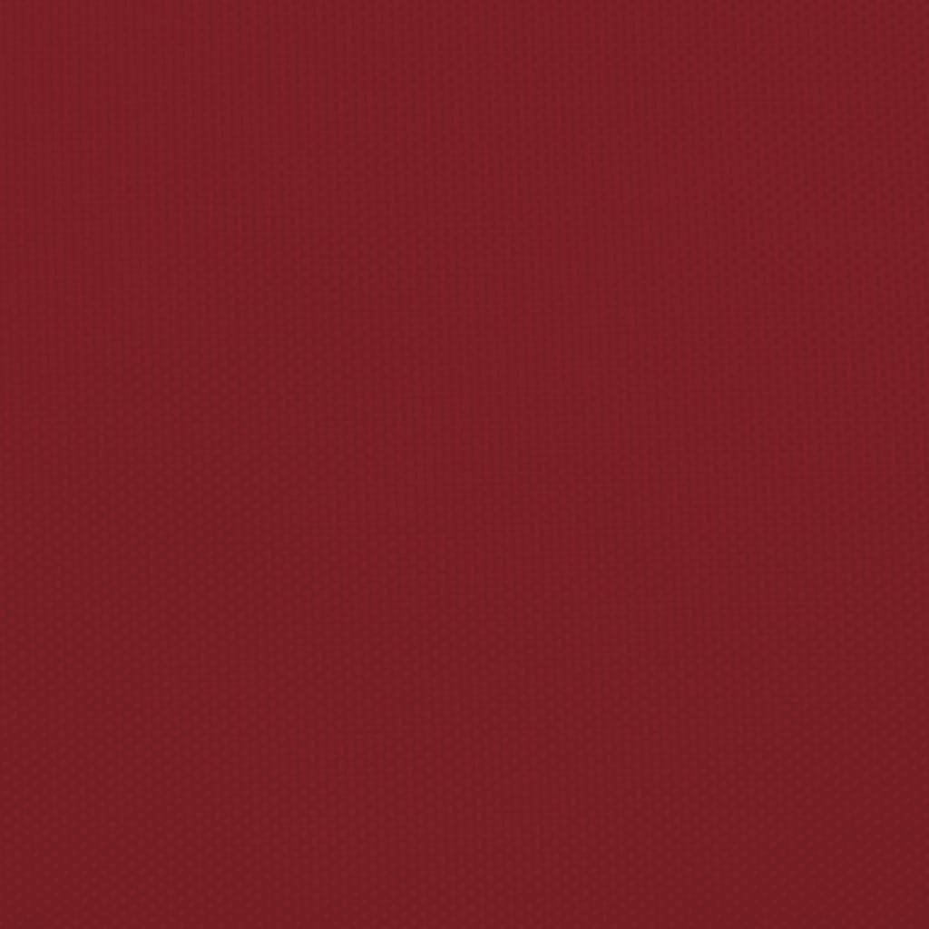 Sonnensegel Oxford-Gewebe Rechteckig 5x8 m Rot