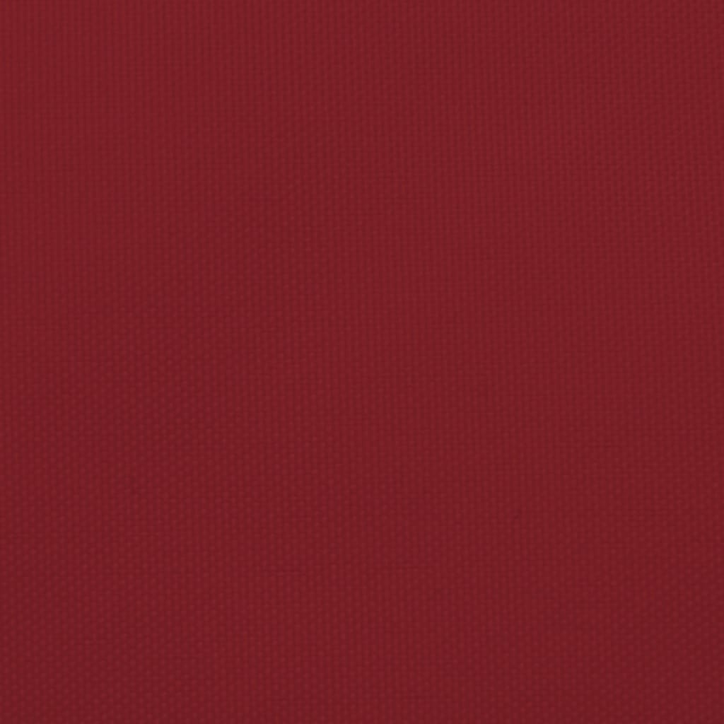 Sonnensegel Oxford-Gewebe Dreieckig 3,5x3,5x4,9 m Rot
