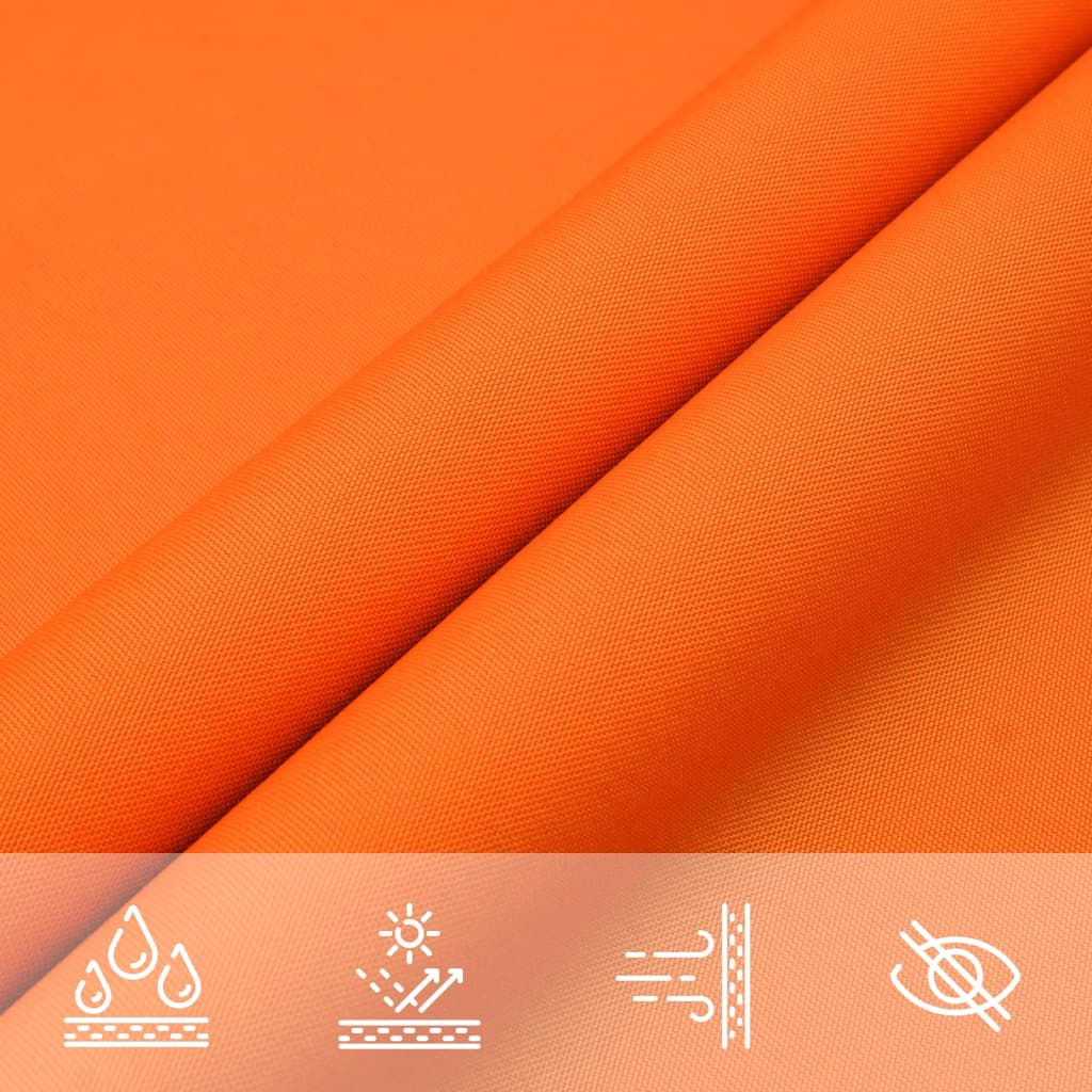 Sonnensegel Oxford-Gewebe Quadratisch 2x2 m Orange