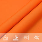 Sonnensegel Oxford-Gewebe Rechteckig 2x5 m Orange
