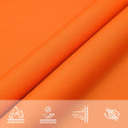 Sonnensegel Oxford-Gewebe Rechteckig 4x6 m Orange