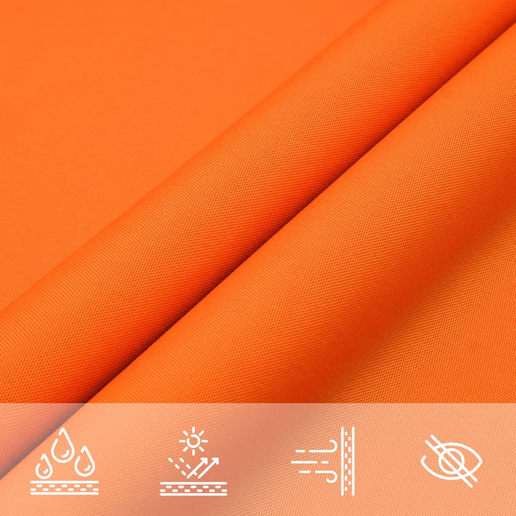Sonnensegel Oxford-Gewebe Rechteckig 4x6 m Orange
