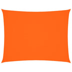 Sonnensegel Oxford-Gewebe Rechteckig 6x8 m Orange