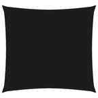 Sonnensegel Oxford-Gewebe Quadratisch 4,5x4,5 m Schwarz