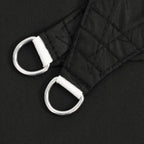 Sonnensegel Oxford-Gewebe Dreieckig 3x3x4,24 m Schwarz
