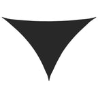 Sonnensegel Oxford-Gewebe Dreieckig 5x5x6 m Schwarz