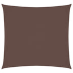 Sonnensegel Oxford-Gewebe Quadratisch 2x2 m Braun