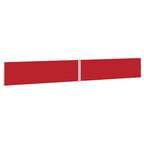 Ausziehbare Seitenmarkise 170x1200 cm Rot