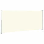 Seitenmarkise Ausziehbar 220x500 cm Creme