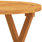 Bistrotisch Ø46x47 cm Massivholz Akazie