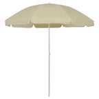 Strandschirm Sandgelb 240 cm