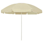 Strandschirm Sandgelb 240 cm