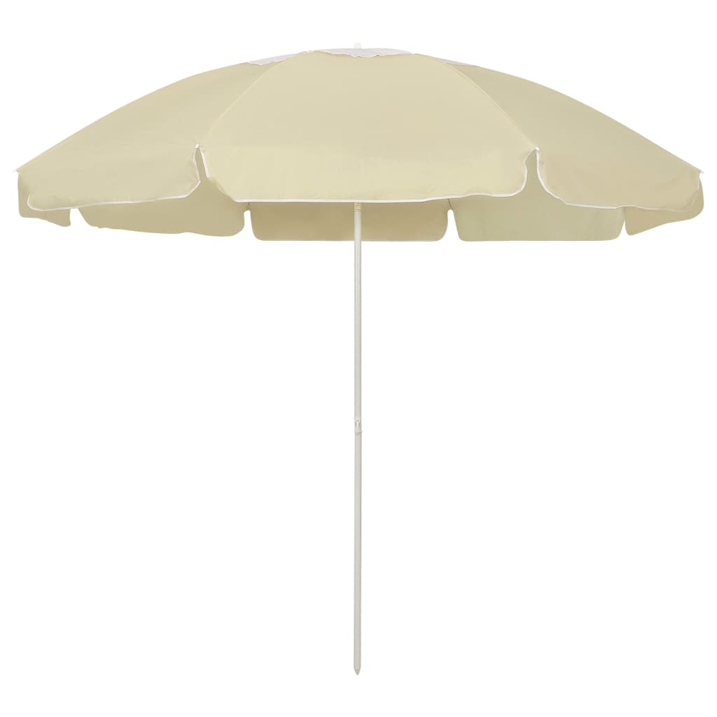 Strandschirm Sandgelb 240 cm
