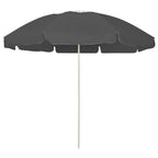 Strandschirm Anthrazit 240 cm