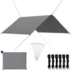 Outdoor-Tarp 3x2,85 m Grau