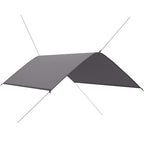 Outdoor-Tarp 3x2 m Grau