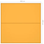 Outdoor-Tarp 4x4 m Gelb