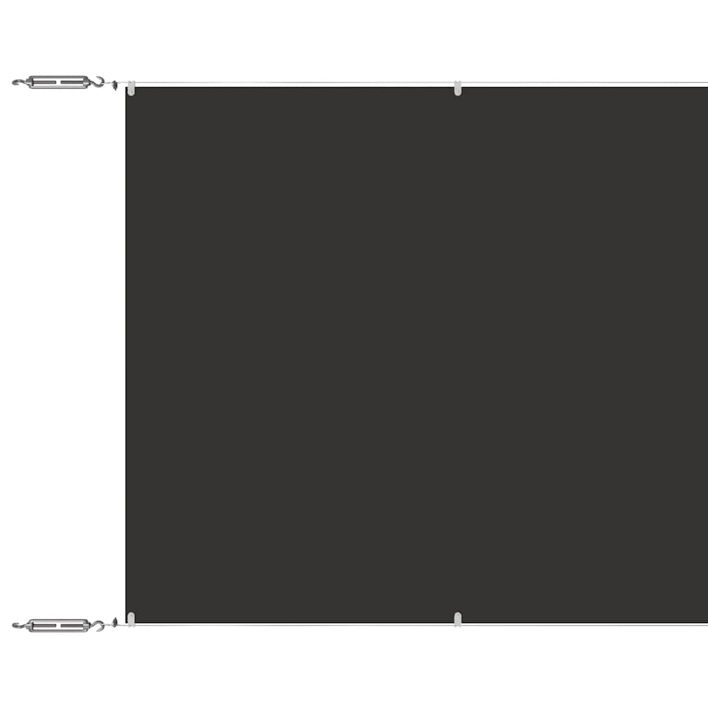 Senkrechtmarkise Anthrazit 60x800 cm Oxford-Gewebe