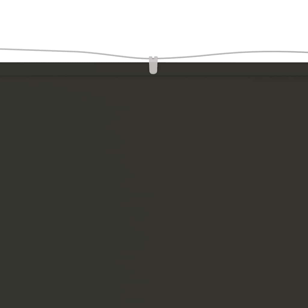 Senkrechtmarkise Anthrazit 60x800 cm Oxford-Gewebe