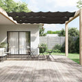 Senkrechtmarkise Anthrazit 180x1200 cm Oxford-Gewebe