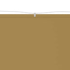 Senkrechtmarkise Beige 60x600 cm Oxford-Gewebe