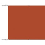 Senkrechtmarkise Terrakotta 140x800 cm Oxford-Gewebe