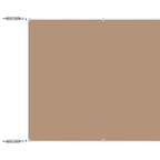 Senkrechtmarkise Taupe 60x1200 cm Oxford-Gewebe