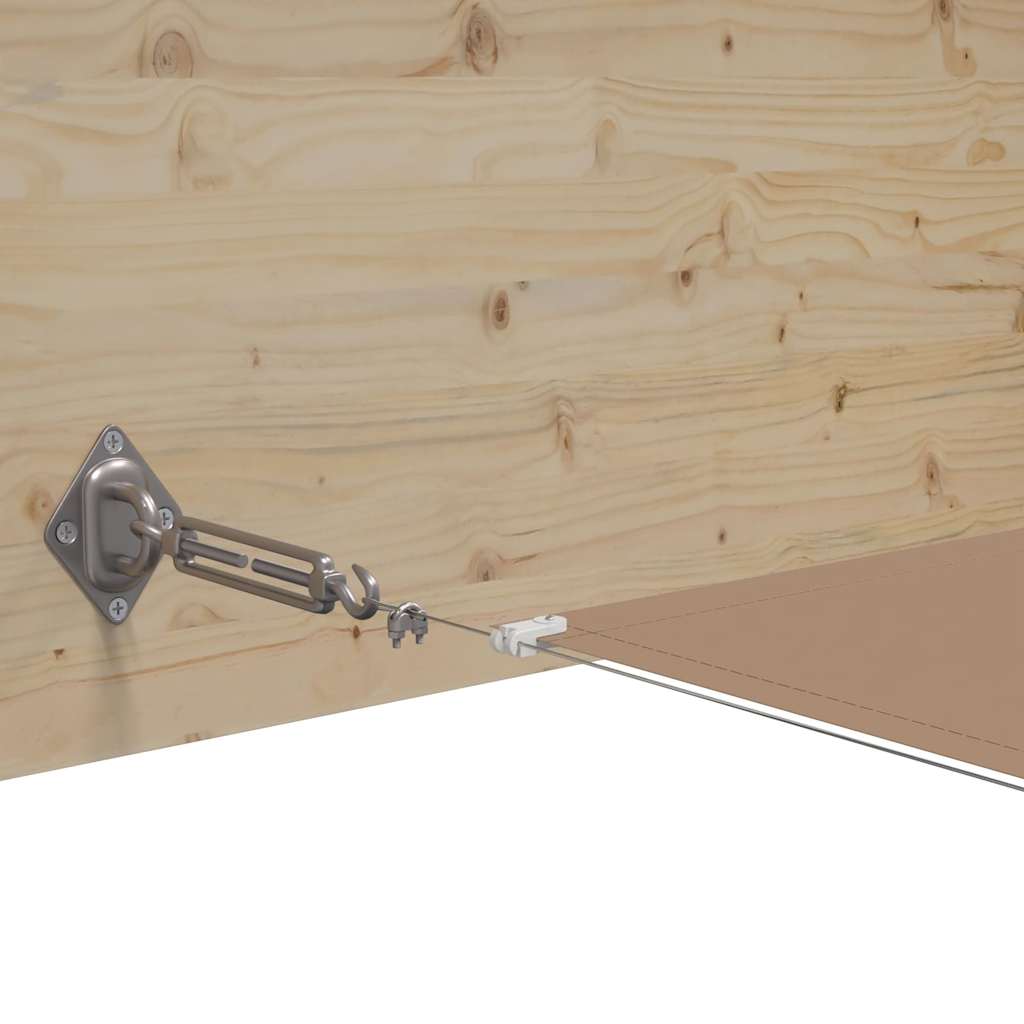 Senkrechtmarkise Taupe 60x1200 cm Oxford-Gewebe