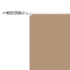 Senkrechtmarkise Taupe 60x1200 cm Oxford-Gewebe