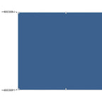 Senkrechtmarkise Blau 60x600 cm Oxford-Gewebe