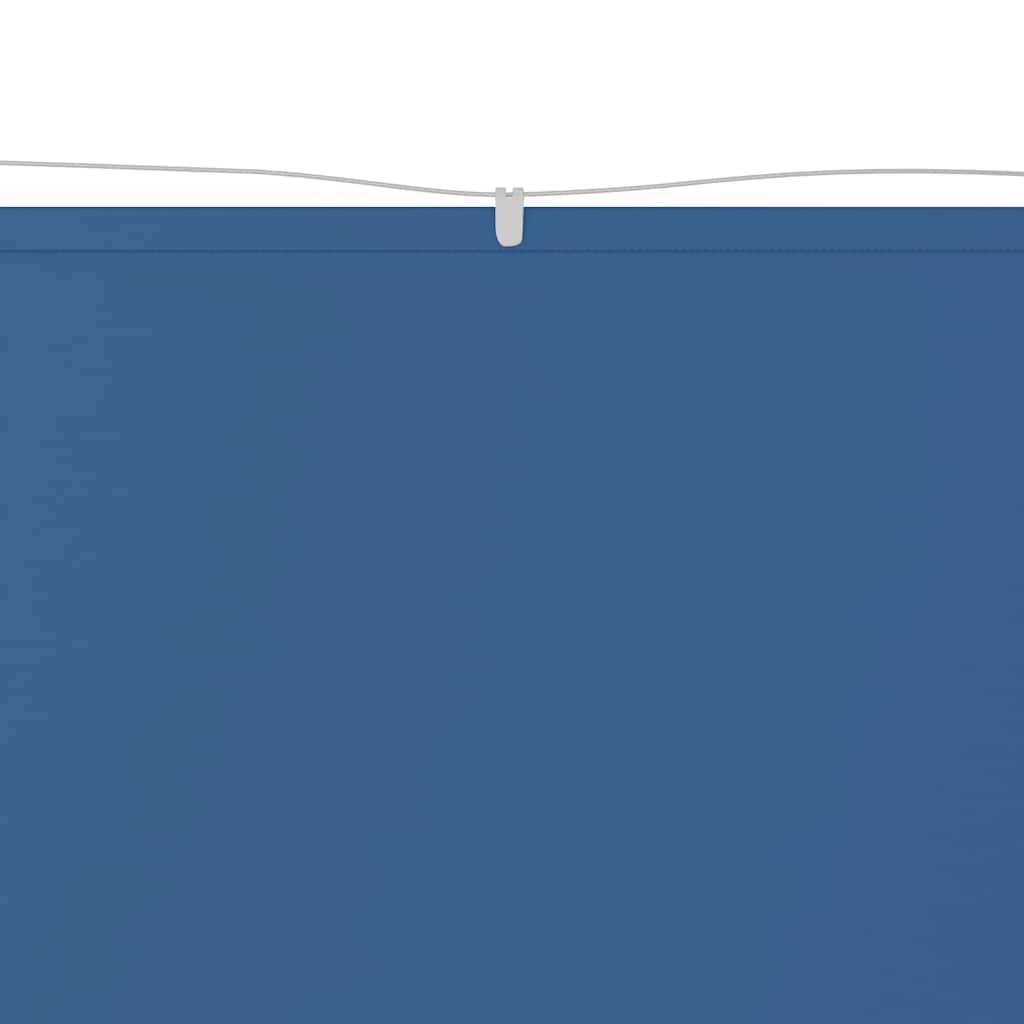 Senkrechtmarkise Blau 60x600 cm Oxford-Gewebe