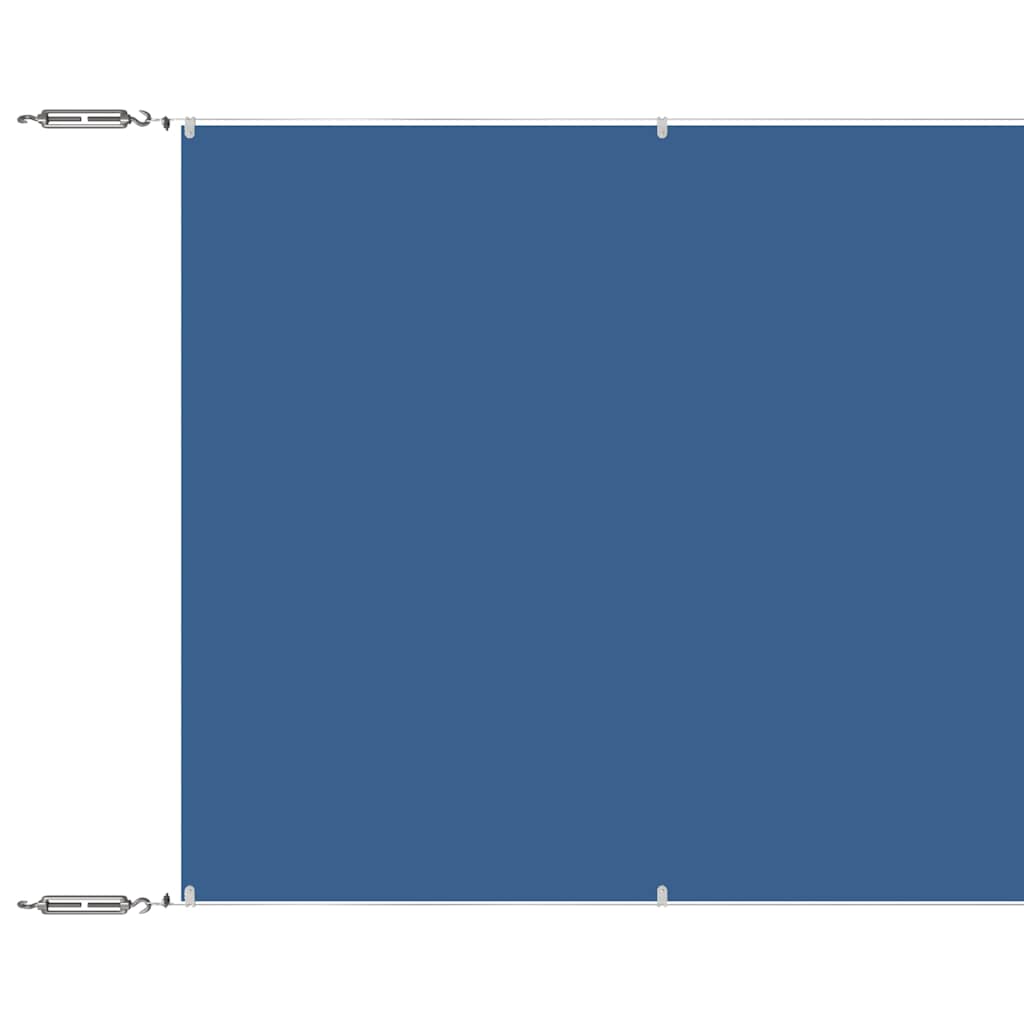Senkrechtmarkise Blau 100x800 cm Oxford-Gewebe