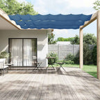 Senkrechtmarkise Blau 140x800 cm Oxford-Gewebe