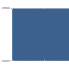 Senkrechtmarkise Blau 140x1200 cm Oxford-Gewebe