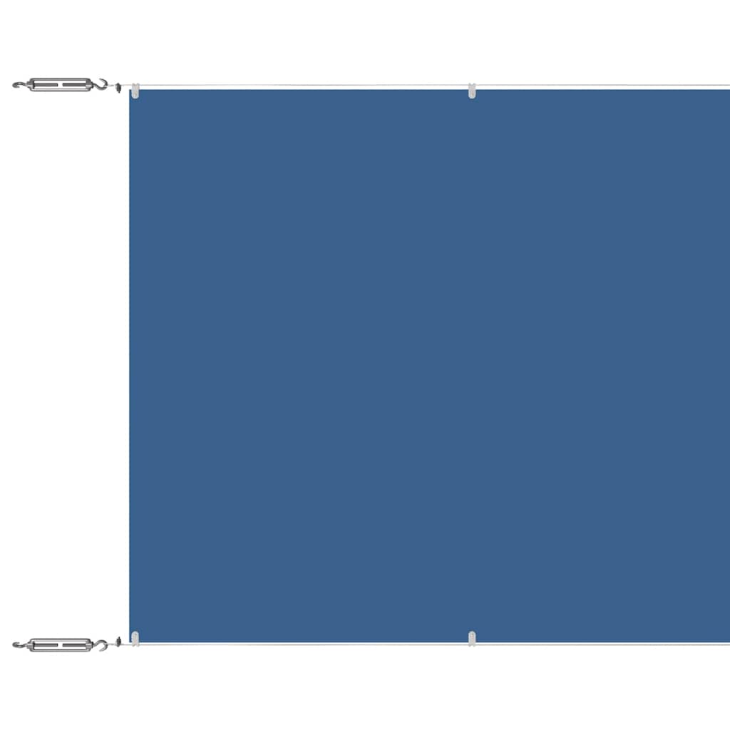 Senkrechtmarkise Blau 140x1200 cm Oxford-Gewebe