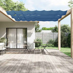 Senkrechtmarkise Blau 140x1200 cm Oxford-Gewebe