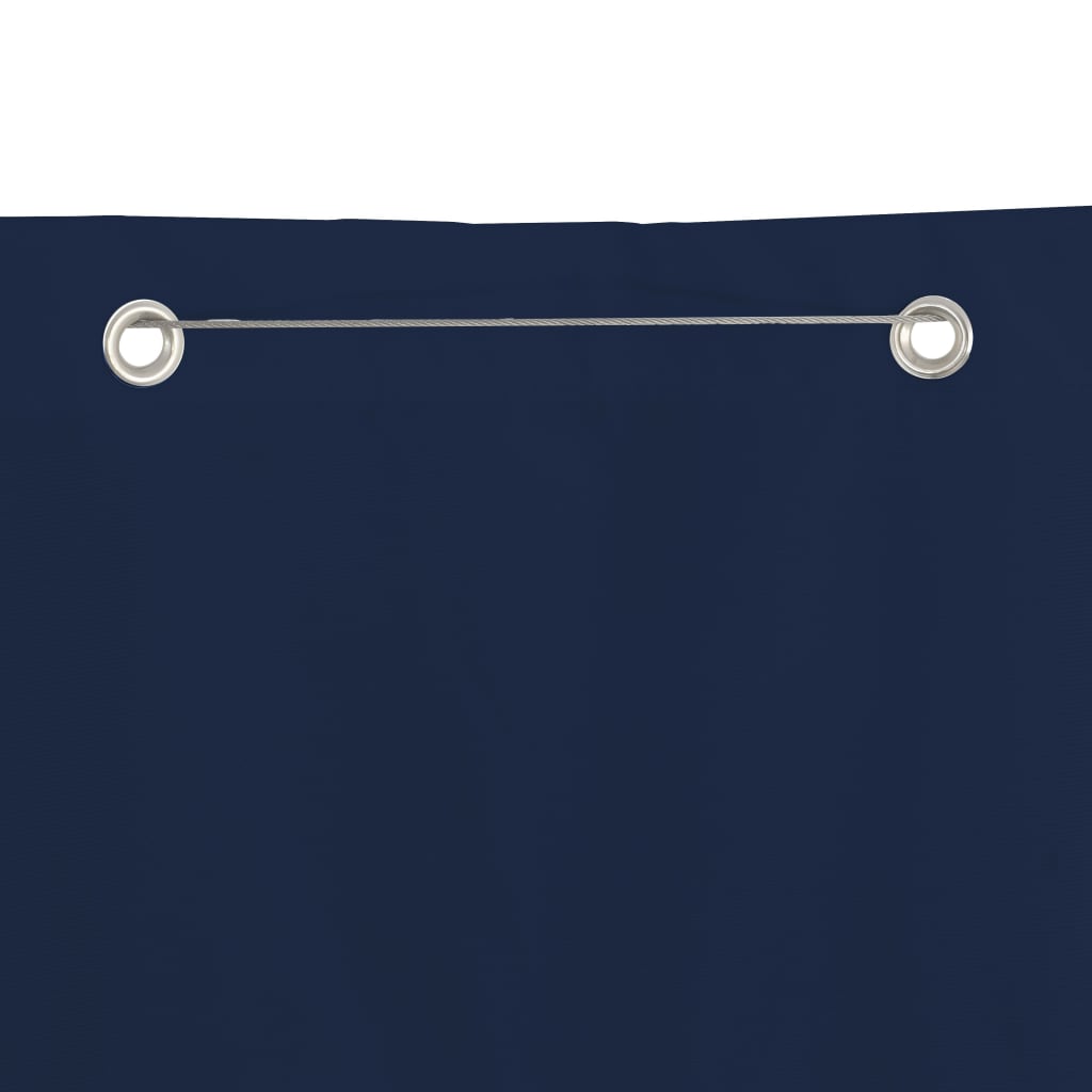 Balkon-Sichtschutz Blau 100x240 cm Oxford-Gewebe