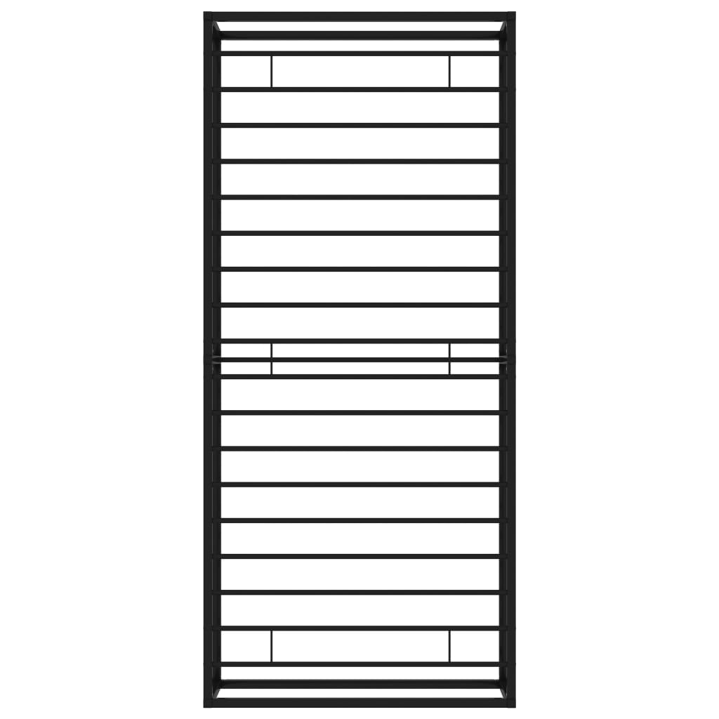 Bettgestell Schwarz Metall 90x200 cm
