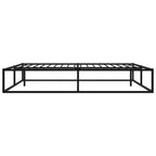 Bettgestell Schwarz Metall 160x200 cm