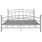 Bettgestell Grau Metall 180x200 cm
