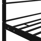 Himmelbett Schwarz Metall 160x200 cm