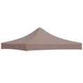 Partyzelt-Dach 3x3 m Taupe 270 g/m²