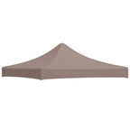 Partyzelt-Dach 3x3 m Taupe 270 g/m²
